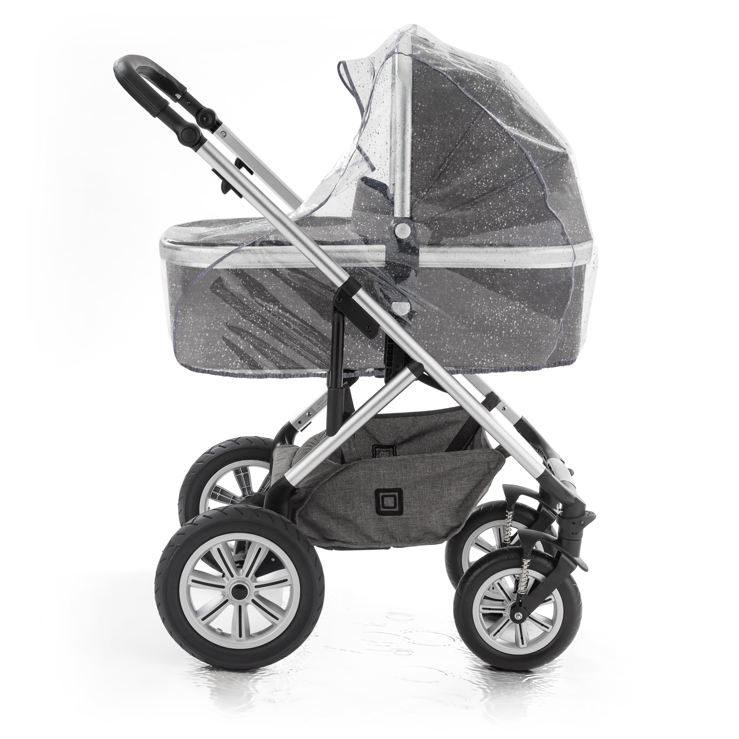 Zamboo Rain Cover for Pram Carrycot – Waterproof & Windproof Baby Raincover with