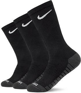 NIKE U Nk Everyday Max Cush Crew 3pr Calzini Unisex - Adulto
