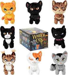 Warrior Cats Mini Mystery Plush - Series 1, Blind Bag, Randomly Selected