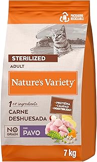 Nature's Variety No Grain Sterilized Cat Food with Turkey - 7 kg