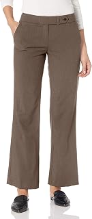 Calvin Klein Women's Classic Fit Straight Leg Lux Suit Pants