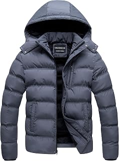 Men's Puffer Jacket Waterproof Winter Parka jacket Warm Thicken Ski Coat