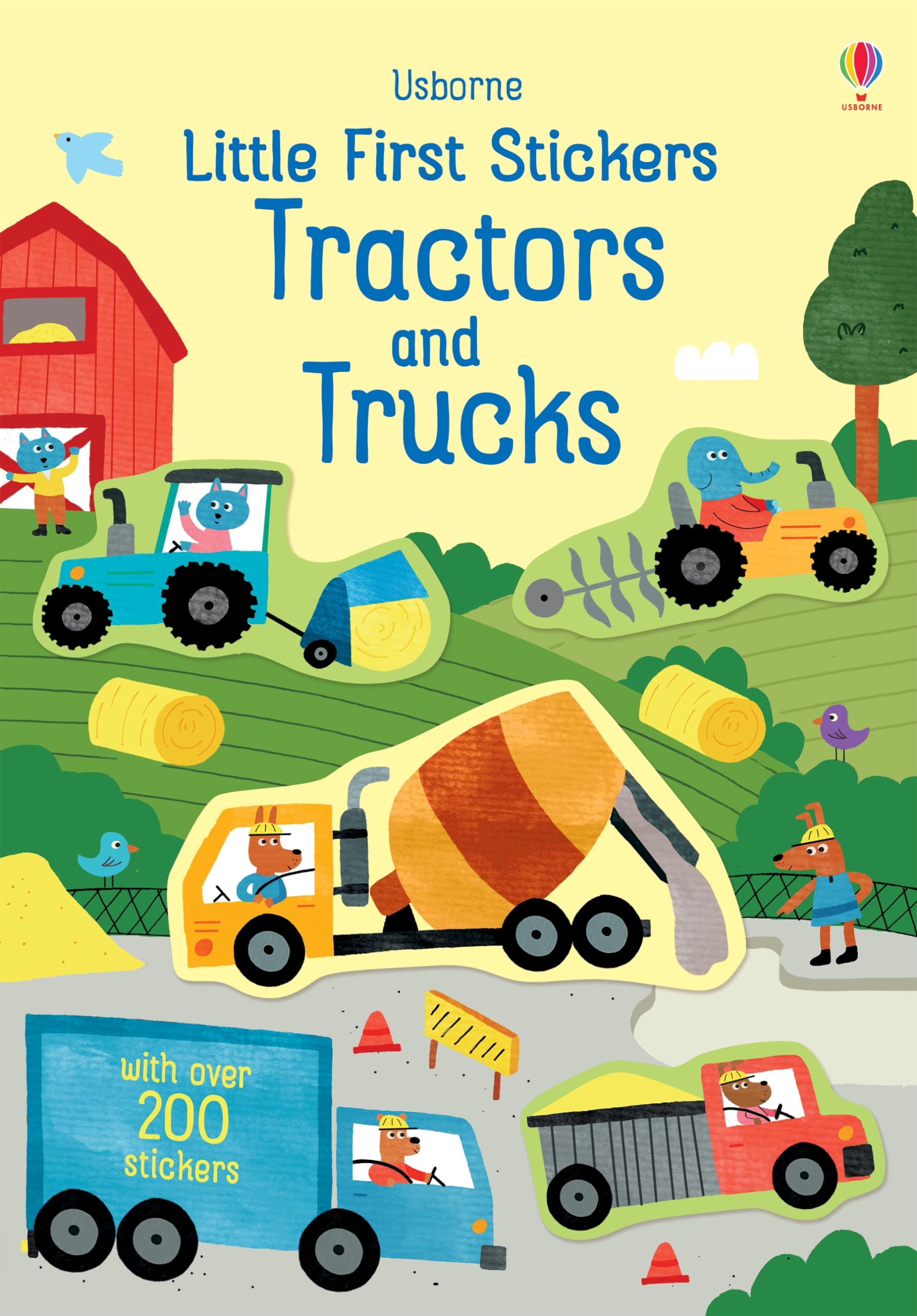 Little First Stickers Tractors and Trucks: Over 200 Stickers with Farm and Const