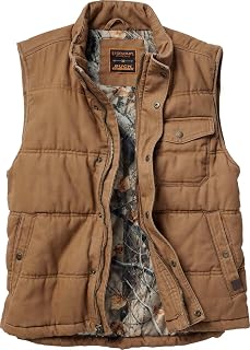 Legendary Whitetails Buck Commander Cabin Creek Herren Steppweste aus Segeltuch