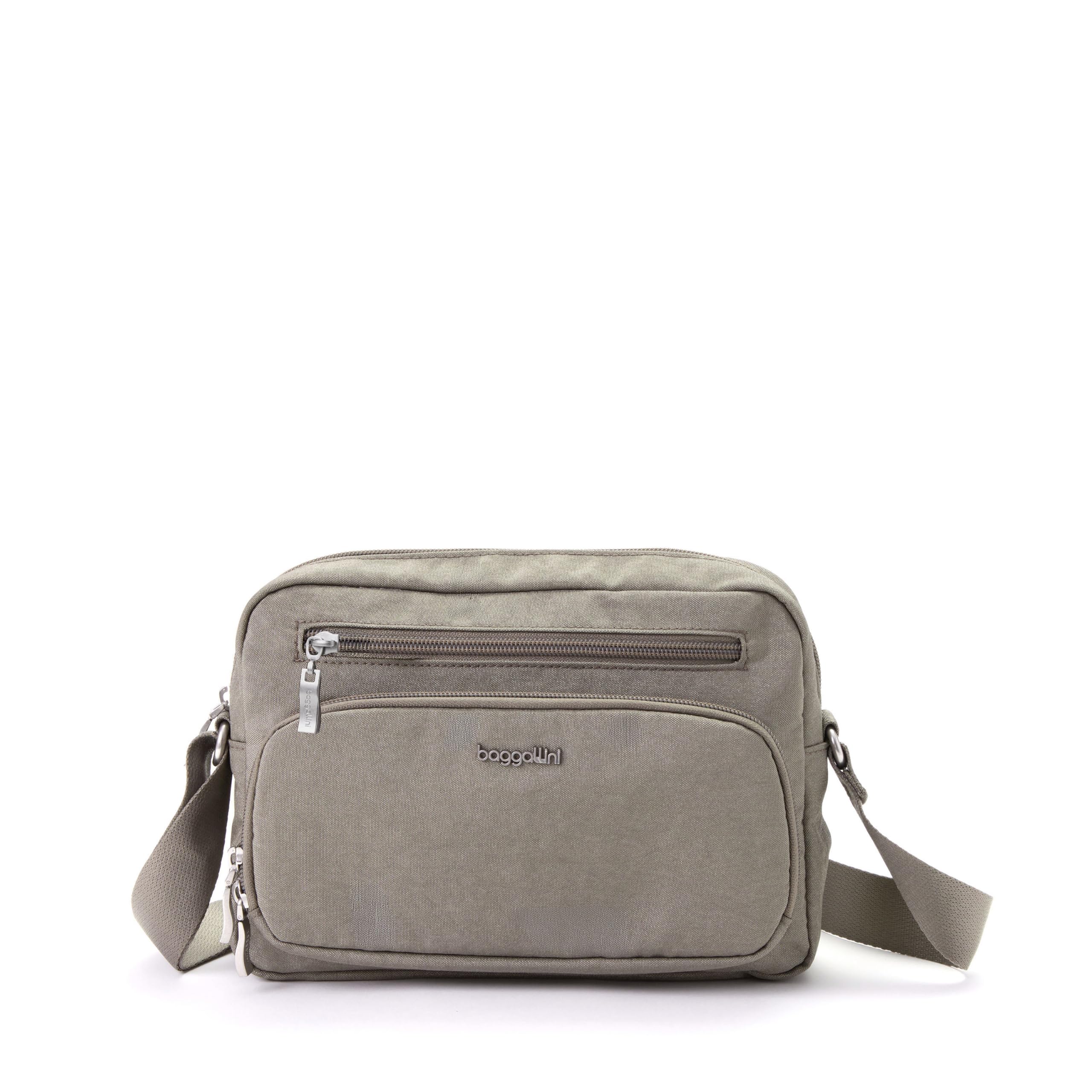 Modern All Time Crossbody - Lightweight 10.2x7.4 RFID Purse w/Built-In Wallet, A