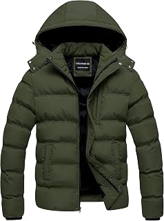 Men's Puffer Jacket Waterproof Winter Parka jacket Warm Thicken Ski Coat