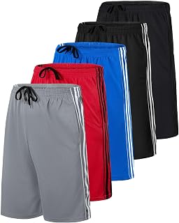 Real Essentials - Men's Gym Shorts, Tennis Shorts