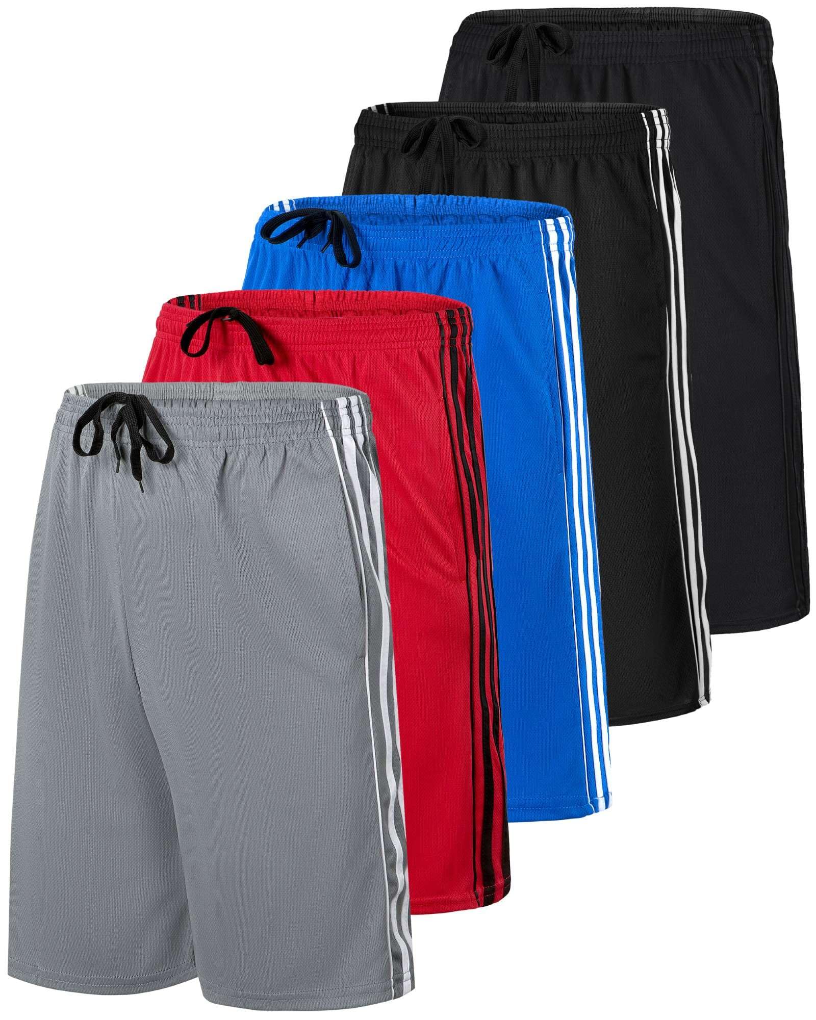 Real Essentials - Men's Gym Shorts, Tennis Shorts