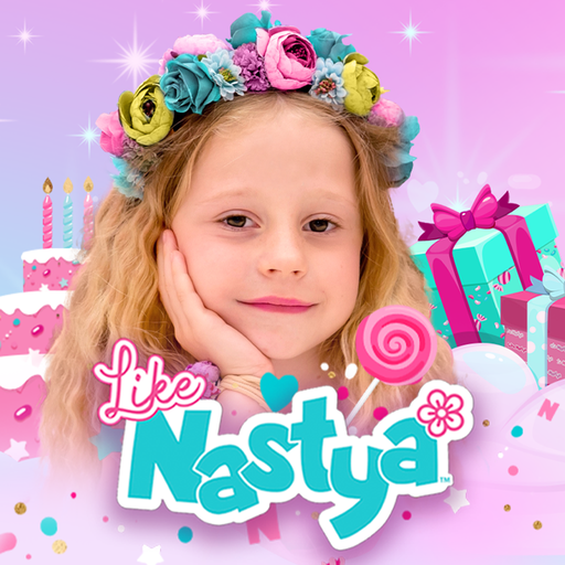 Like Nastya: Party Time. Educational game for kids 3-5 years old. Сreate holiday