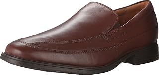 Clarks Tilden Free Men's Wide Leather Slippers, Black leather, 49 EU