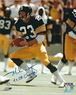 Autographed Mike Wagner Pittsburgh Steelers 8x10 Photo