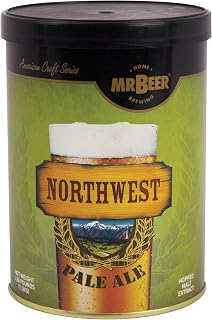 Mr. Beer Northwest Pale Ale 2 Gallon Homebrewing Craft Beer Refill Kit