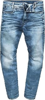 G-STAR Raw Men's 3301 Straight Fit Jean in Cyclo Stretch Denim