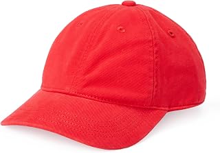 Amazon Essentials Unisex Kids' Breathable Washed Cotton Adjustable Baseball Cap