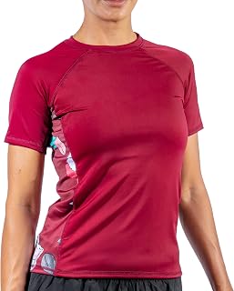 Kanu Surf Women's Breeze UPF 50+ Short Sleeved Active Rashguard & Workout Top