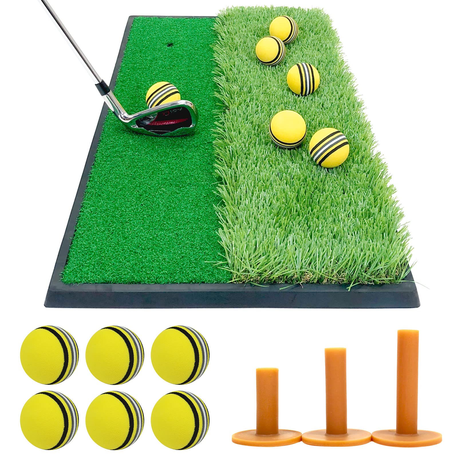 Golf Style Golf Mat, Golf, Practice, Mat, Swing Training, Practice Equipment, In