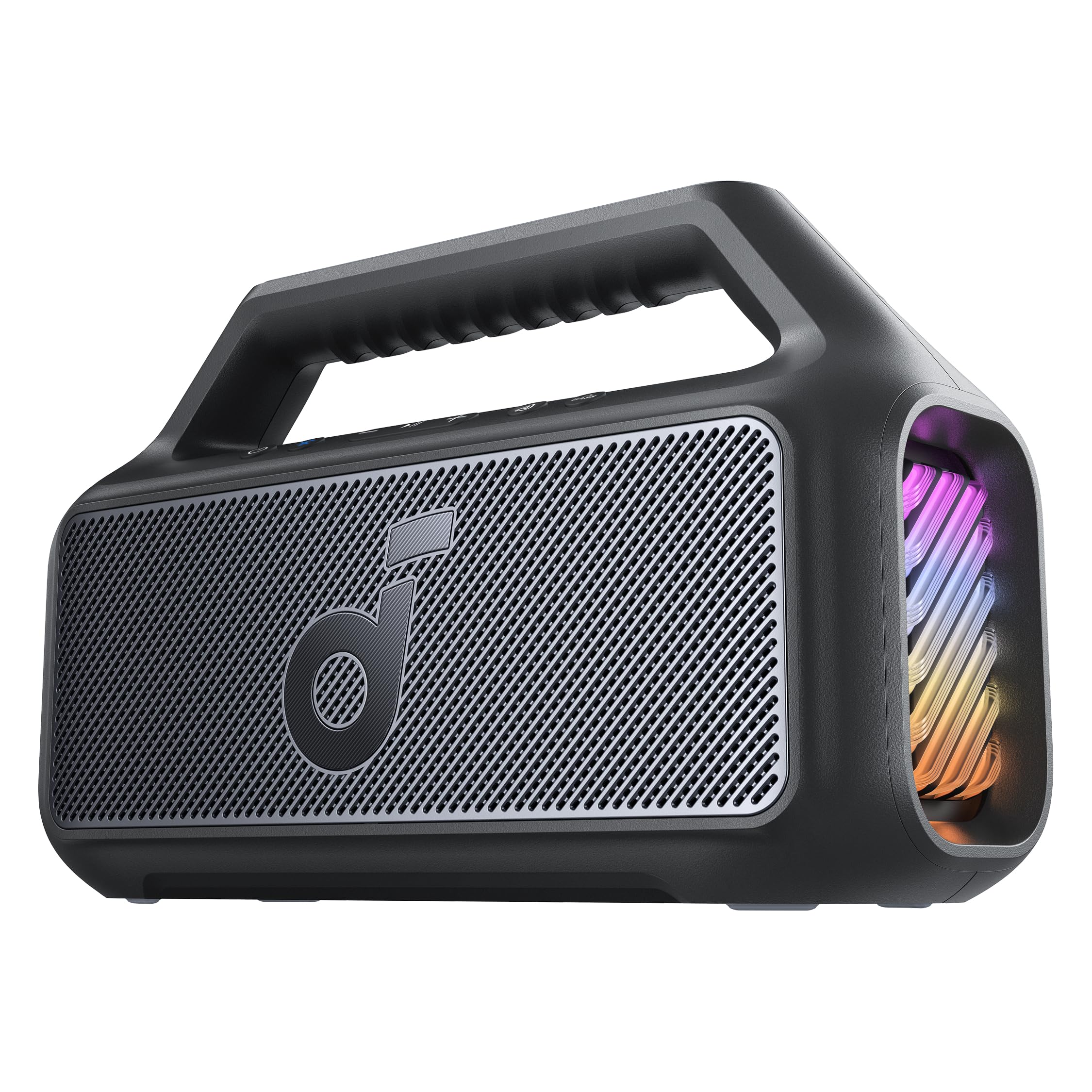 Soundcore Boom 2 by Anker, 80W Outdoor Bluetooth Speaker, 24H Playtime | IPX7 Wa