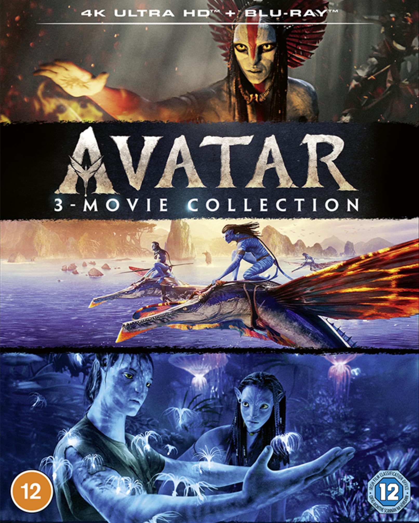 Avatar 3 Movie Collection 4K Ultra HD + Blu-ray