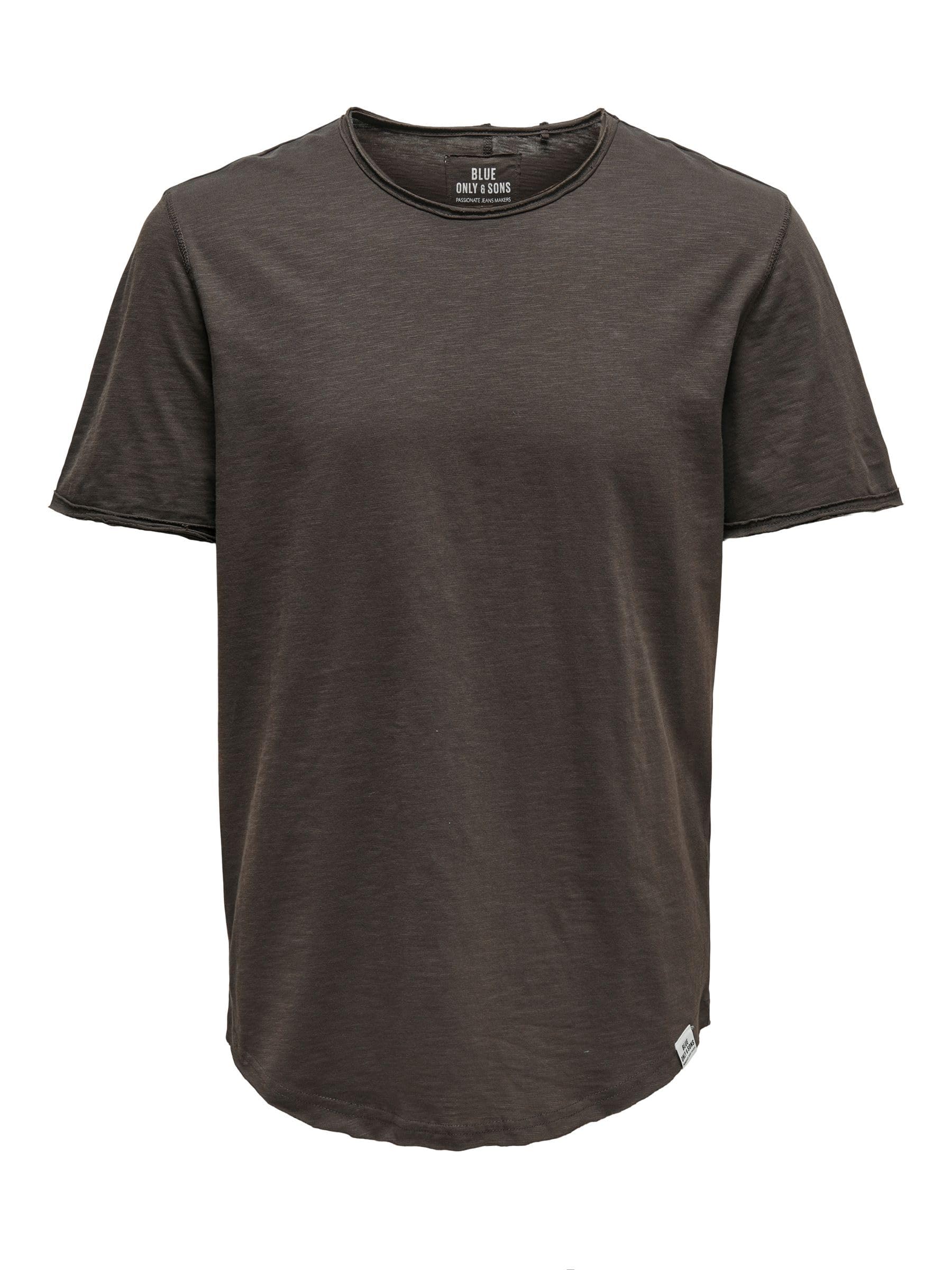 Only & Sons T-Shirt T-Shirts Long Line Fit Round Neck