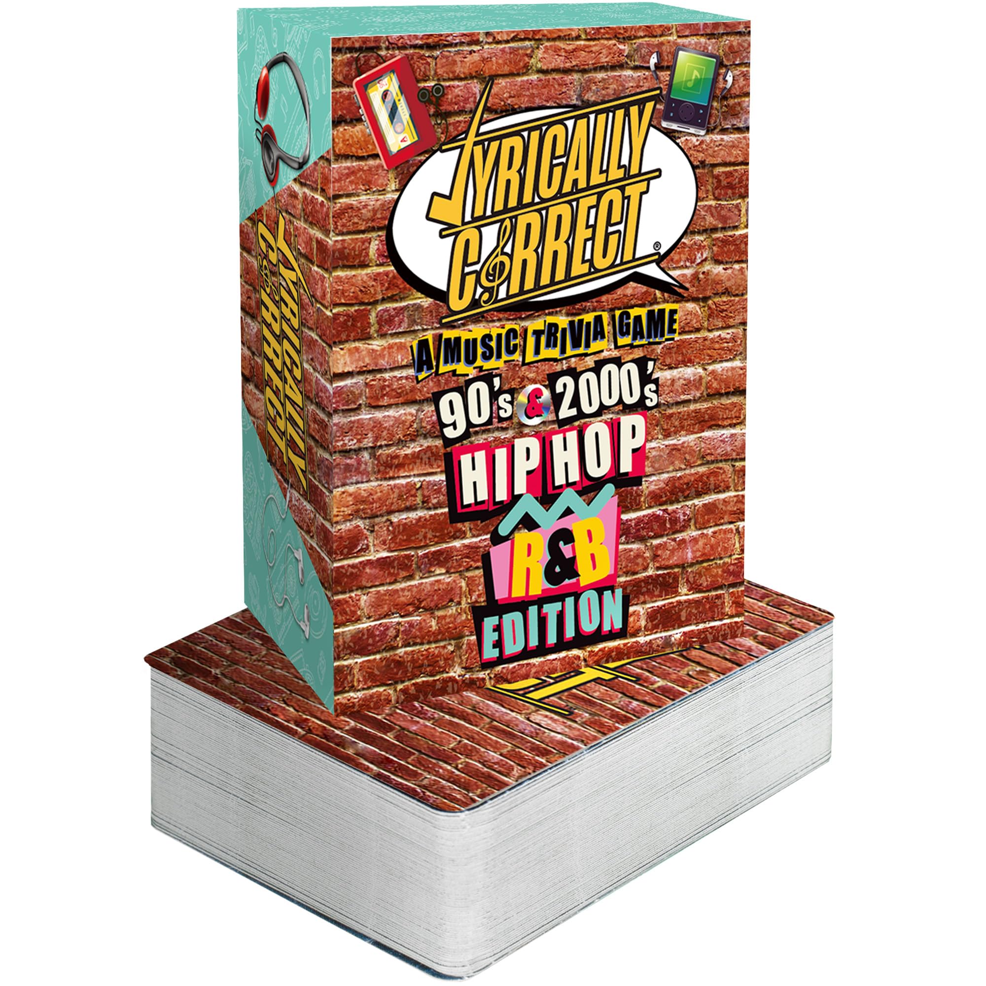 Lyrically Correct '90s & 2000s Hip-Hop & R&B Music Trivia Card Game | '90s & 200