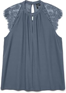 VERO MODA Sleeveless Top Lace