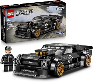 LEGO Speed Champions Ken Block's '65 Ford Mustang Hoonicorn V1-77262 | Toys for 9+ Year Old Boys, Muscle Car Model Kit, Driver Minifigure, Kids' Room Decor, STEM Gift Idea, 345 Pieces