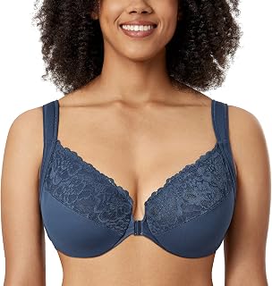 DELIMIRA Front Closure Bra for Women