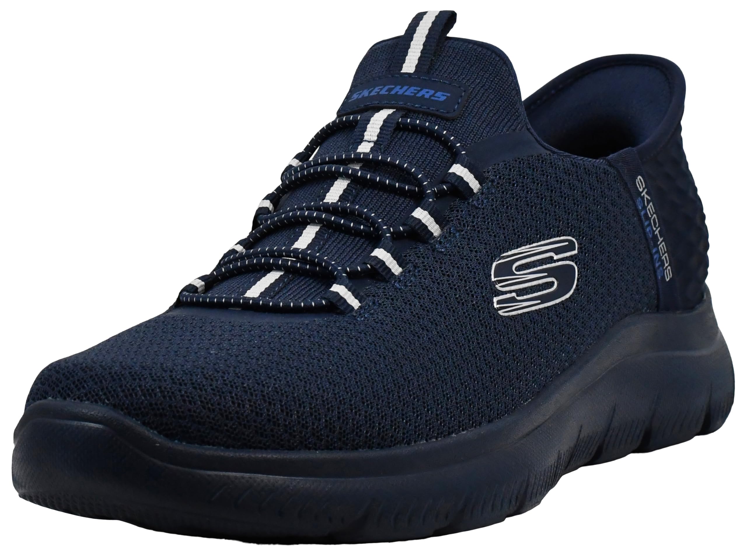 Skechers Hands Free Slip-in Summits High Range Baskets à enfiler pour homme, ble