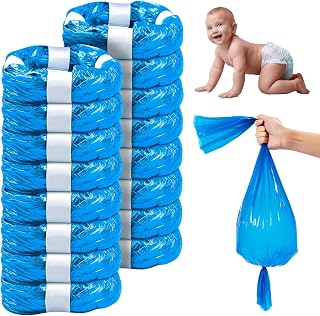 My Happy Nappy 16 Refills 4.5 Metres Scented Anti-Odour | Refill Bags Compatible with Tommee Tippee Twist & Click, Sangenic Tec, Simplee Sangenic, LitterLocker