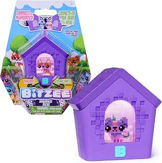 Bitzee Doghouse Interactive 3D Playroom & Digital Pet, Ages 5+ | Unlock 15 Puppies, Reacts to Touch, Connect 2 for Playdates & Games, Screen-Free Responsive Play, Birthday Gift for Kids