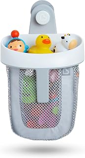 Munchkin Super Scoop Hanging Bath Toy Organizer, Grey