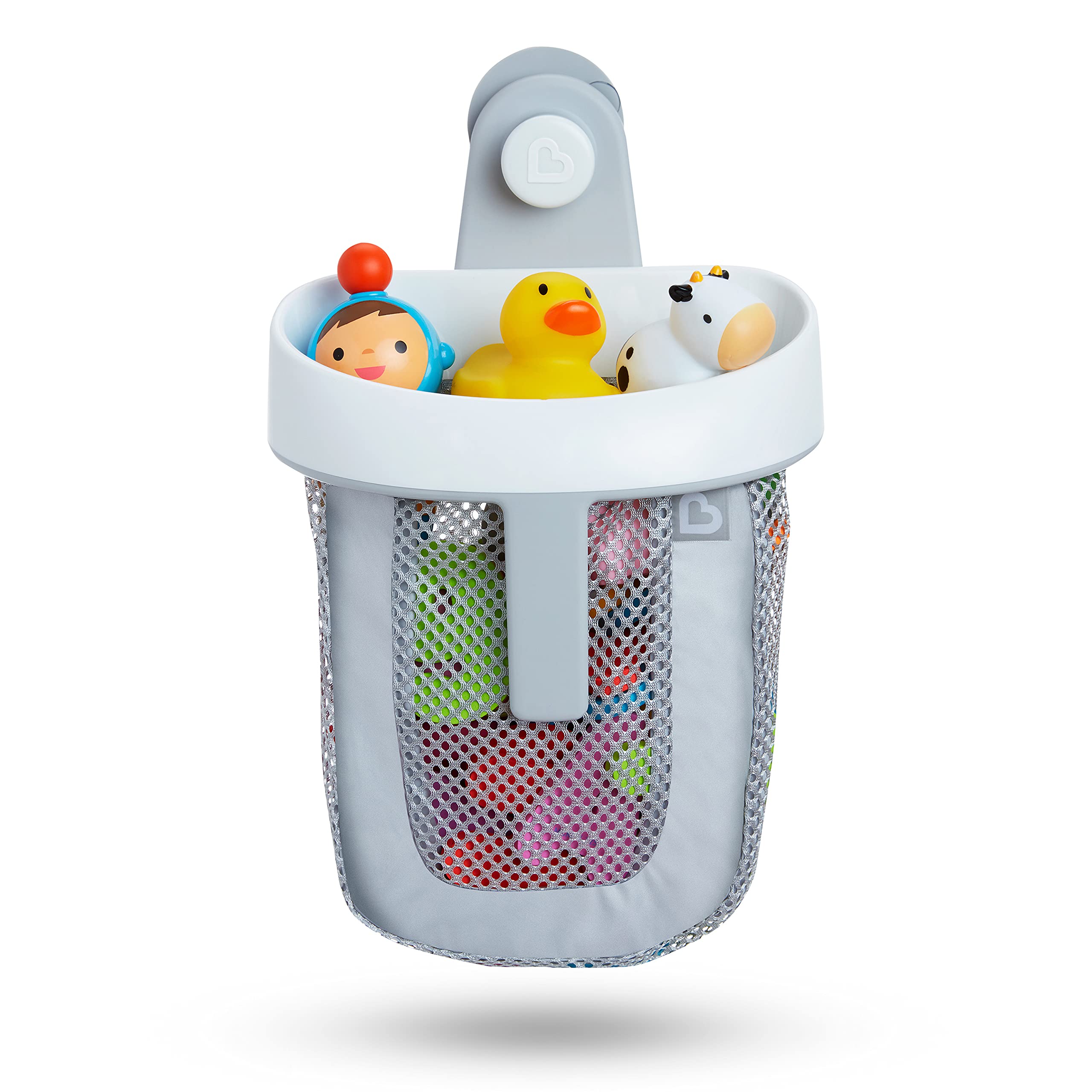 Munchkin Super Scoop Hanging Bath Toy Organizer, Grey