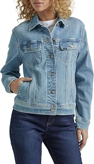 Lee Denim Jacket, Legendary Rider Denim Jacket, Women's, Sunday Light, X-Large
