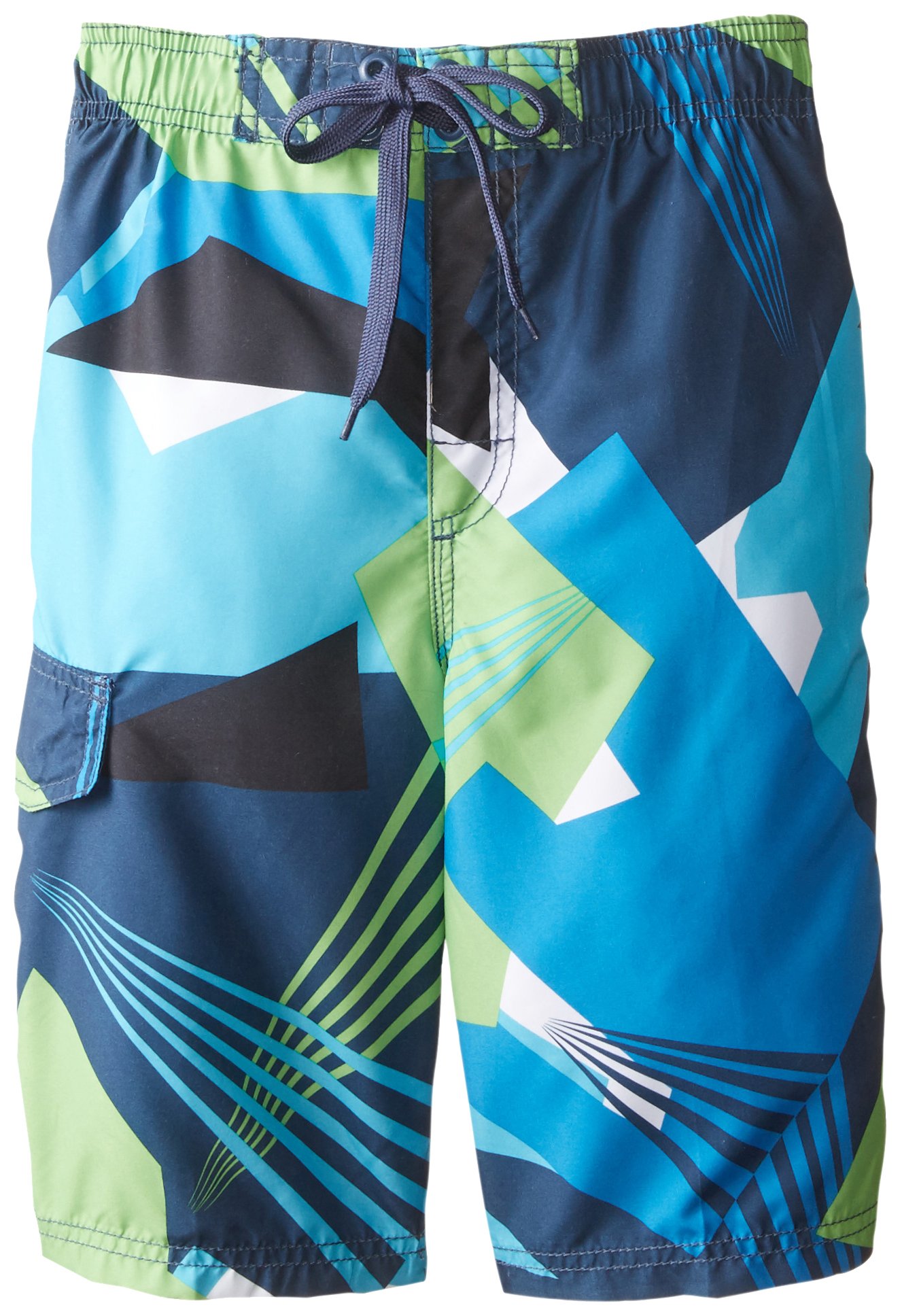 Kanu Surf Boys Hangout Floral Quick Dry Beach Board Shorts Swimming Trunks Swimm