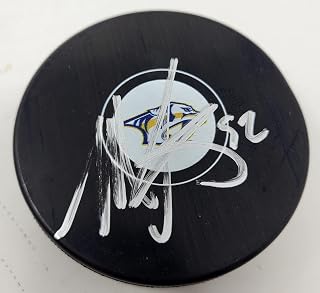 Matt Irwin signed autographed Puck Nashville Predators