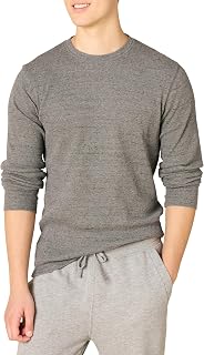 Amazon Essentials Men's Standard Fit Cotton Blend Long Sleeve Waffle Shirt