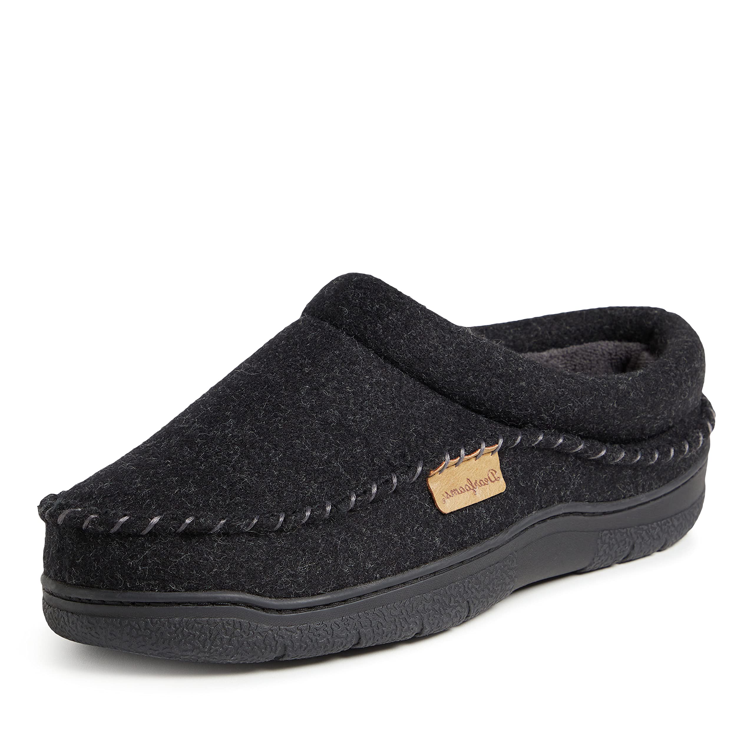 Dearfoams mens Thompson Memory Foam Clog SlipperSlipper