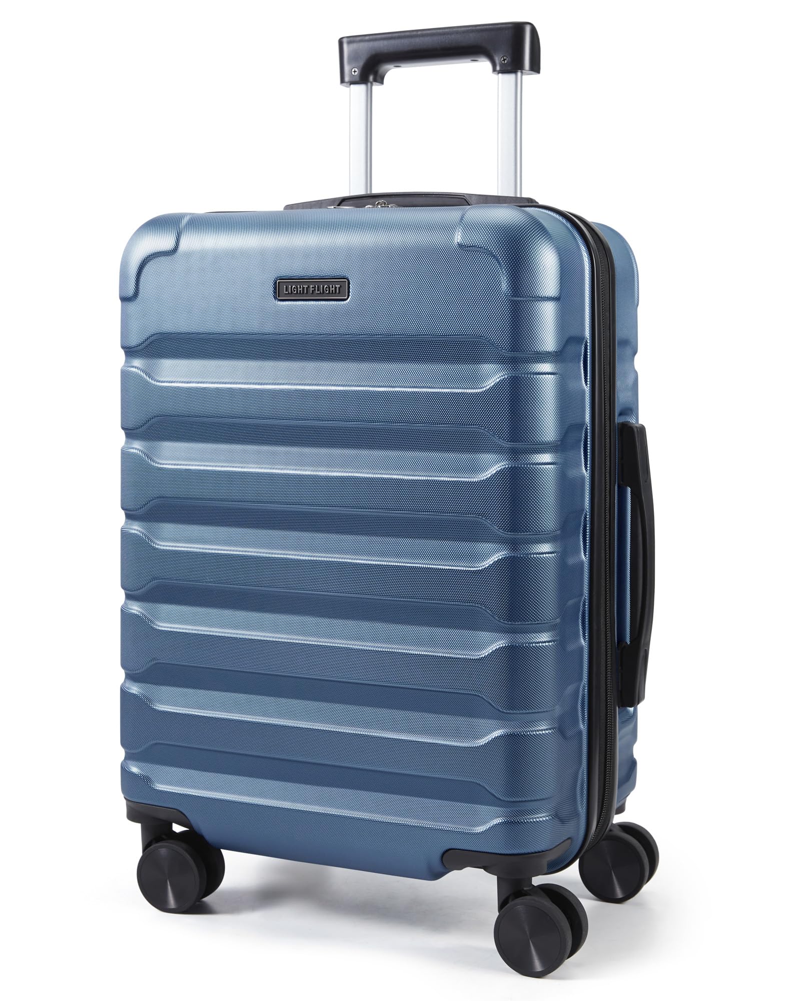 LIGHT FLIGHT Carry On Luggage 22x14x9 Airline Approved Suitcase,Royal Blue | 20"