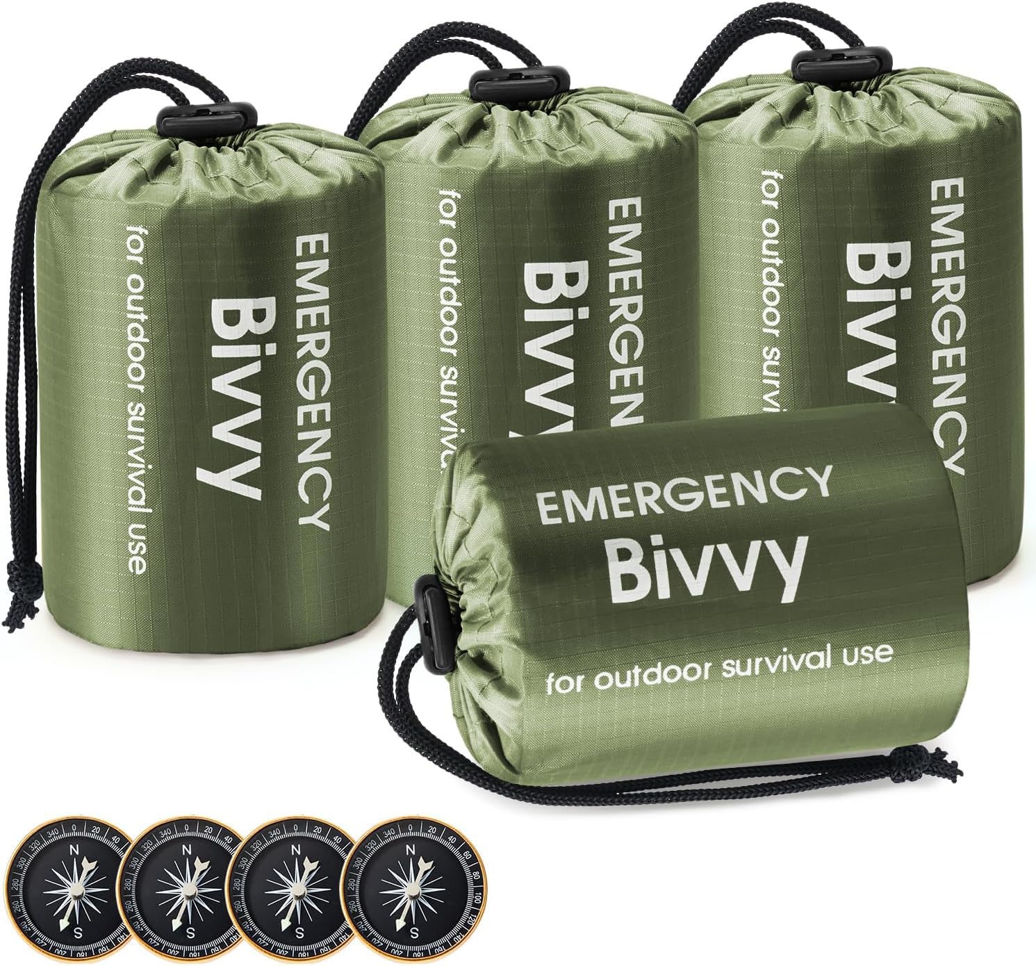Esky Emergency Sleeping Bag, Survival Bag Portable Thermal Bivy Sack, Waterproof