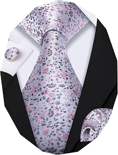 Hi-Tie Striped Necktie + Handkerchief + Cufflinks
