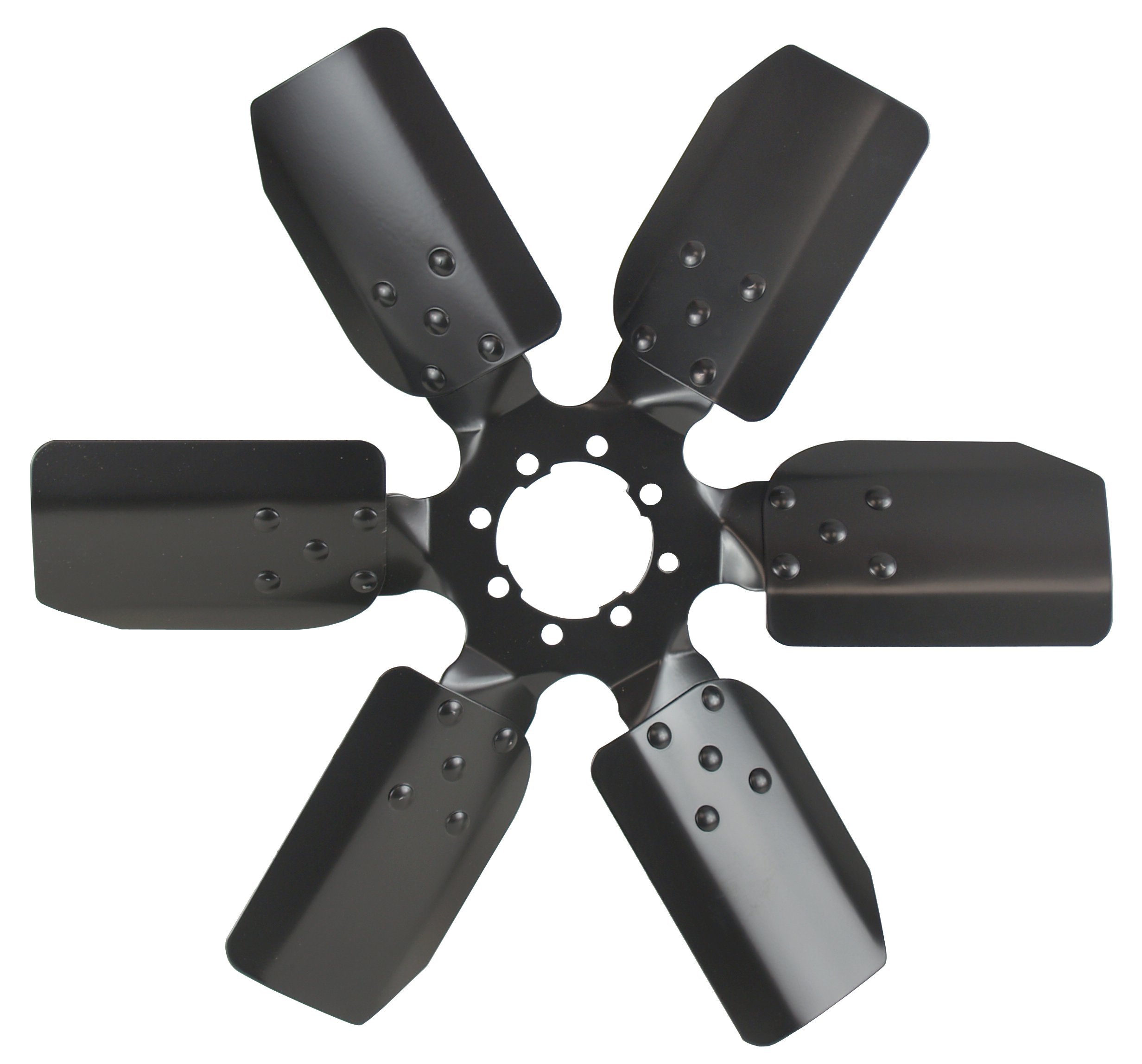 Derale 17118 Heavy Duty Fan Blade Series 1000 18" Steel Clutch Fan Standard Rota