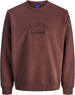 Jack & Jones Jorbleecker Branding Men's BF Jorbleecker Branding Sweatshirt Crew BF (Pack of 1)
