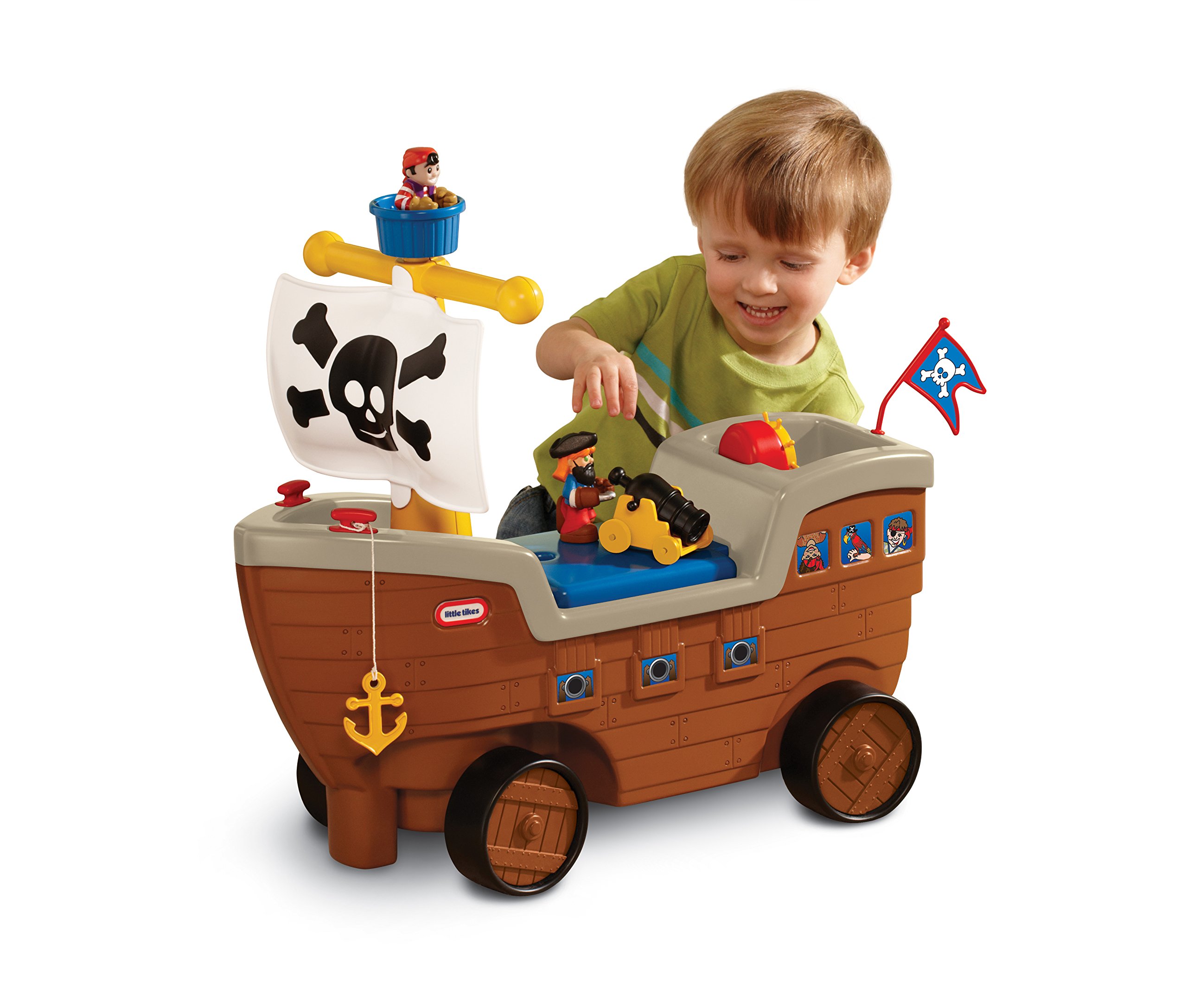 Little Tikes Play 'n Scoot Pirate Ship – (Amazon Exclusive)