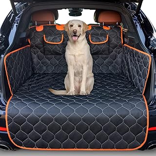 JOEJOY Car Boot Protector, Nonslip Waterproof Dog Car Seat Cover with Enduring Antifouling Liner, Side Protection and Easy to Clean, Boot Liner Blanket for Truck, SUV