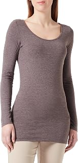 VERO MODA Vmmaxi My LS Soft Uneck Ga Noos Women's Long-Sleeved Shirt