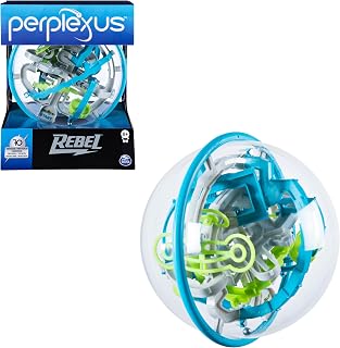 Spin Master Games - Perplexus Rebel - 3D Course Maze | 3D Labyrinth with 70 Challenges – Action and Reflex Game – Brainteaser for Children – Pedagogical Virtues – Ages 8 and Above