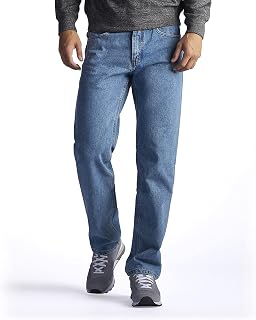 Lee - Mens Jeans - Regular Straight Fit - Legendary - Double Black