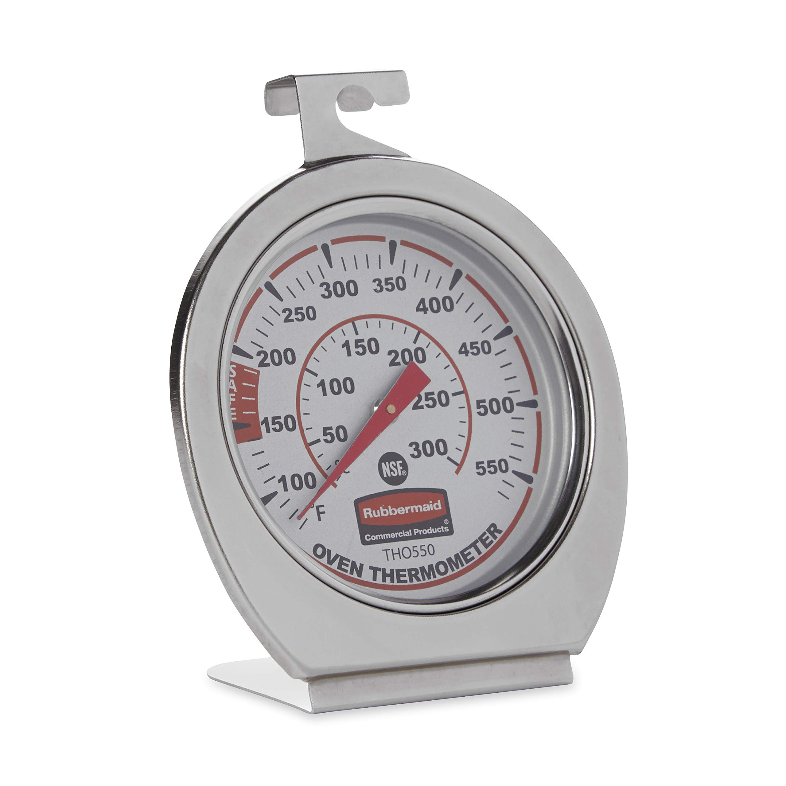 Rubbermaid Commercial Products Stainless Steel Oven Monitoring Thermometer | Saf