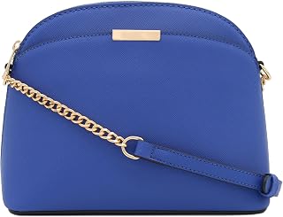 FashionPuzzle Small Dome Crossbody bag with Chain Strap