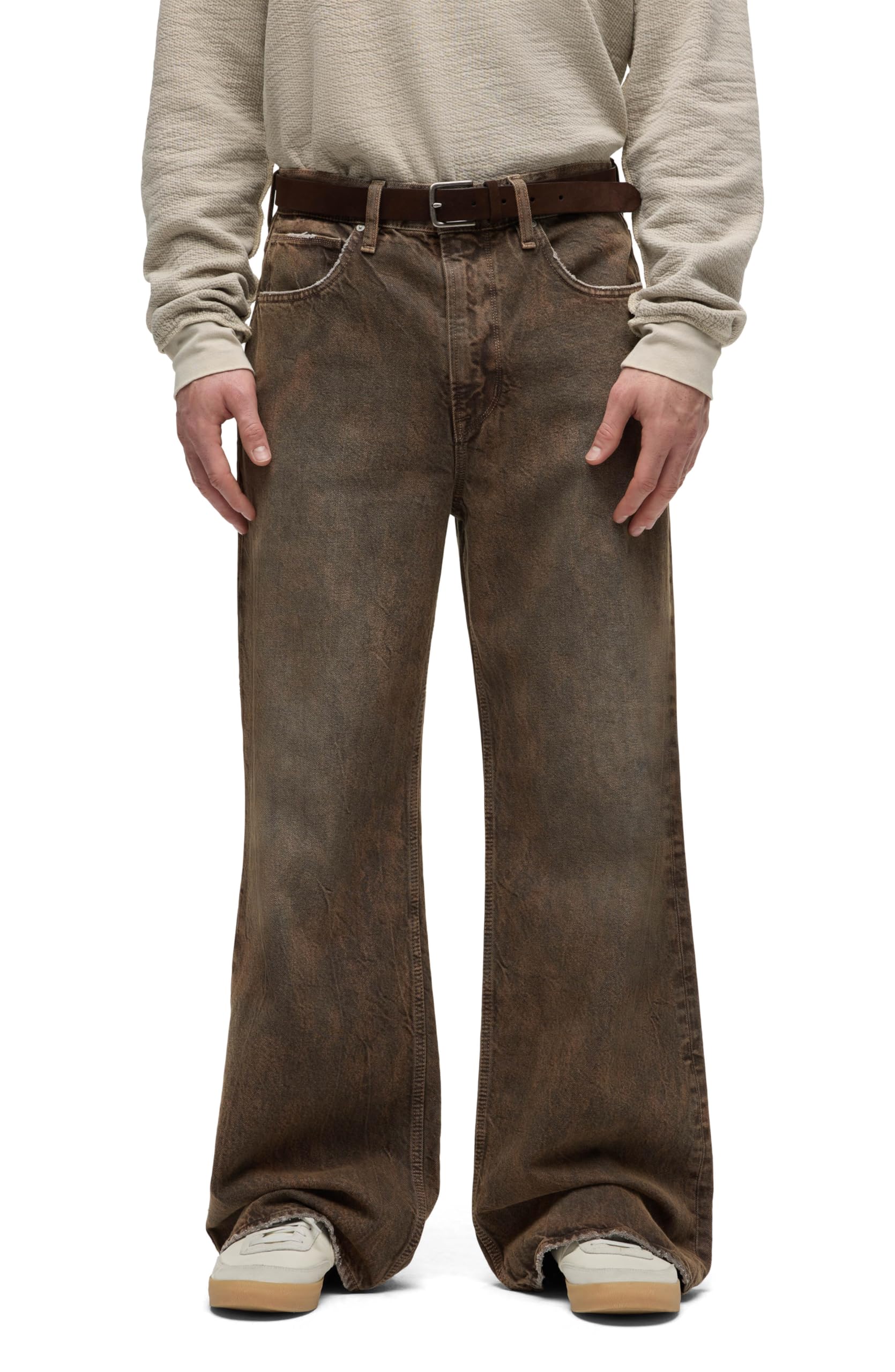 Hudson - Luca Men's Denim Trousers Wide Leg Jeans